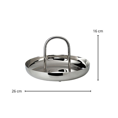 Serveringsskål i rustfrit stål Apus - 26 cm