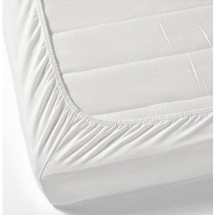 Percale-Spannbetttuch aus Baumwolle, Beige – 200×200cm