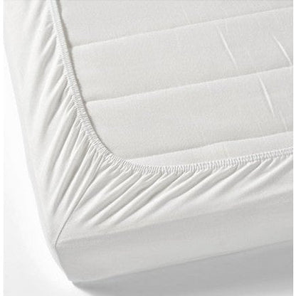 Percale-Spannbetttuch aus Baumwolle, Beige – 200×200cm
