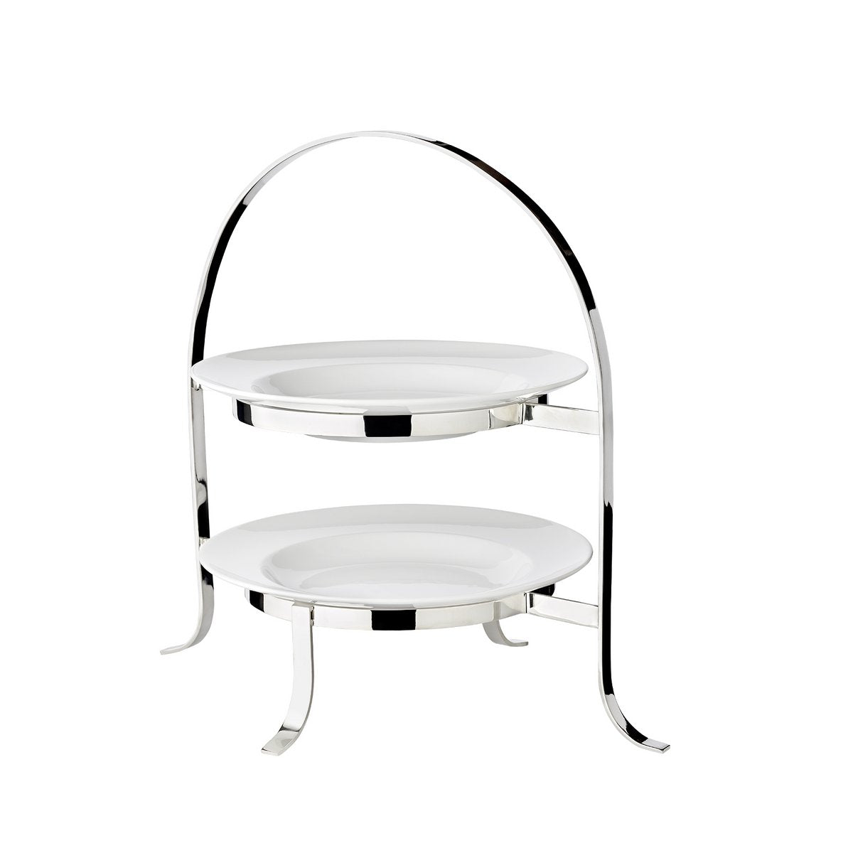 Etageren "Sina" 33 cm, versilbert