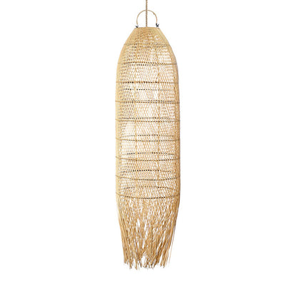 Rattan pendant light 30 × 110 cm - handwoven in Indonesia