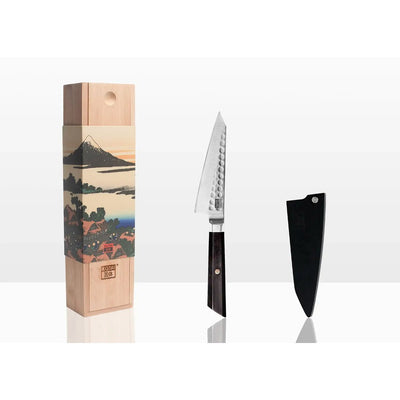 Bunka Petty Messer, 13,5 cm – Ebenholzgriff mit Scheide