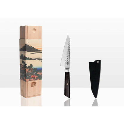Bunka Petty Messer, 13,5 cm – Ebenholzgriff mit Scheide