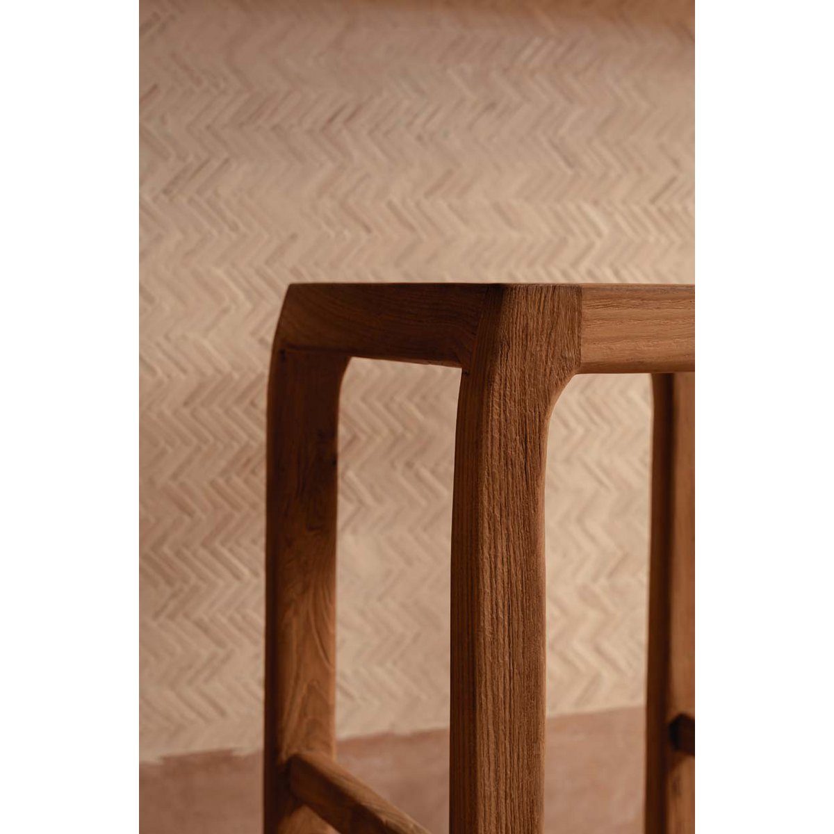 Teak Barhocker, 70 cm – Sitzgelegenheit für den Außenbereich
