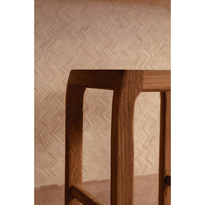 Teak Barhocker, 70 cm – Sitzgelegenheit für den Außenbereich