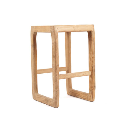 Teak Barhocker, 70 cm – Sitzgelegenheit für den Außenbereich
