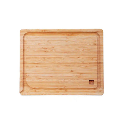 Bambusschneidebrett mit Saftrille - 40×30 cm