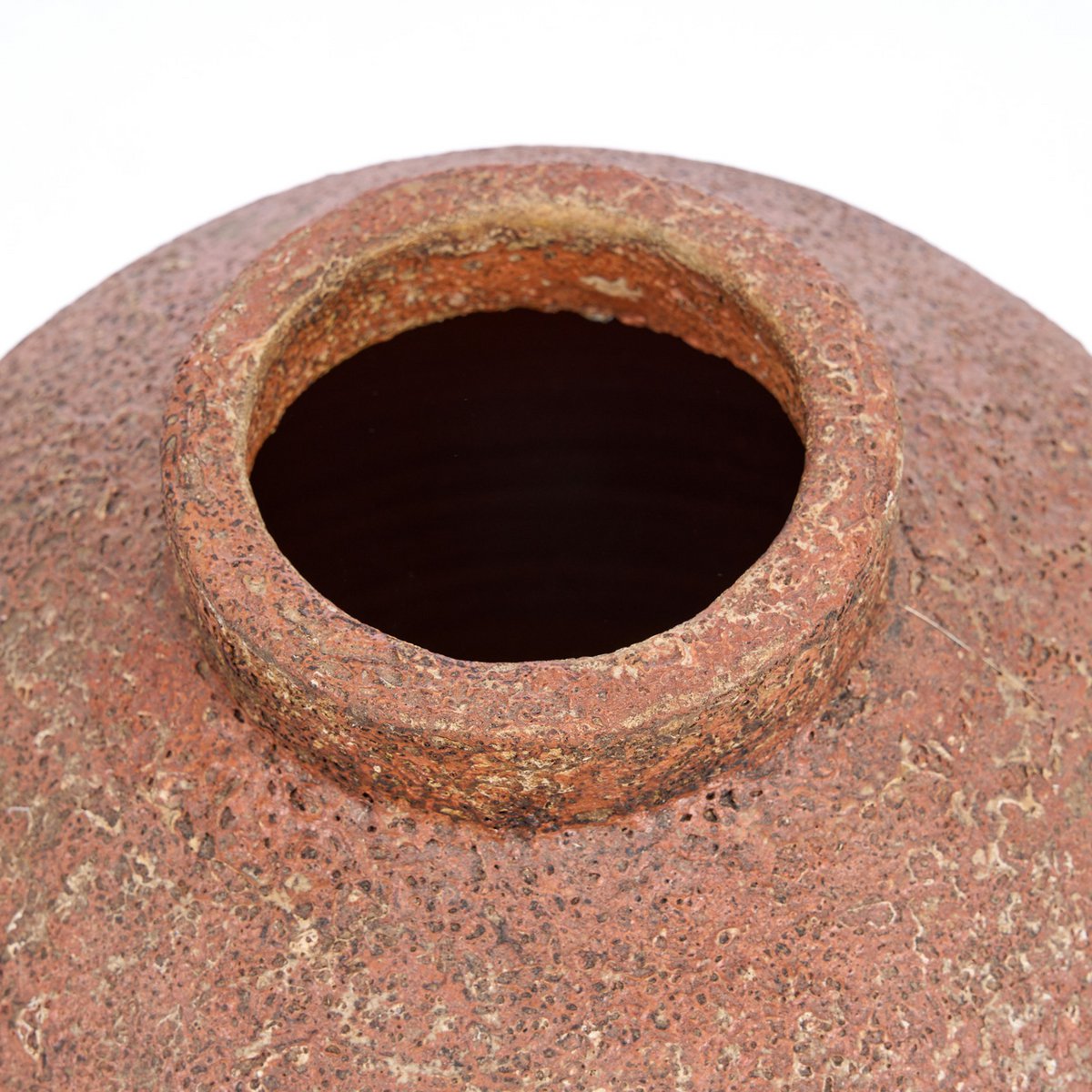 Terracottavase, stor - håndformet ler