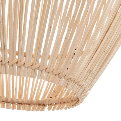 Rattan-Pendelleuchte 35×59 cm – konische Form, handgefertigt
