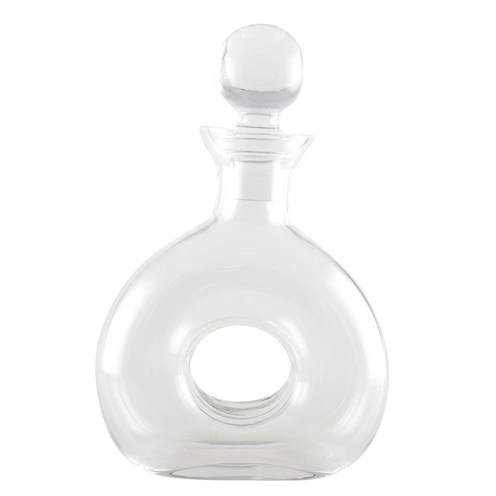 Whiskeykaraffel i glas, 19 × 27,5 cm
