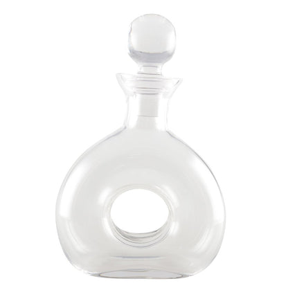 Whiskeykaraffel i glas, 19 × 27,5 cm