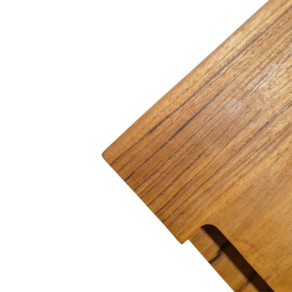 Teak Serveringsfad - naturtræ