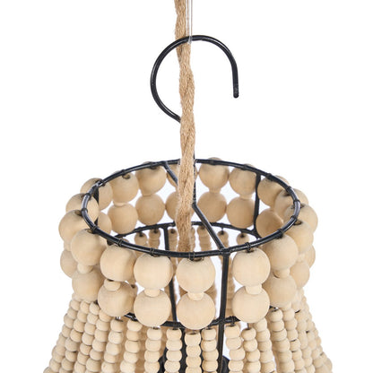Kronleuchter Eisen 40 × 73 cm - Naturfinish, Indonesien