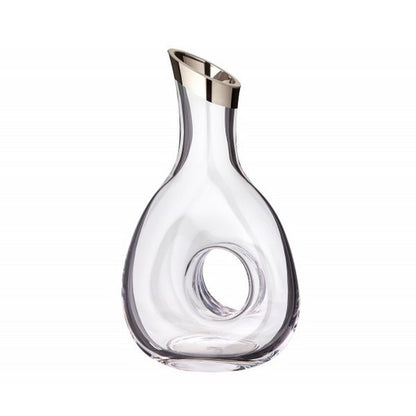Crystal decanter Gordon with platinum rim – 1.2 L