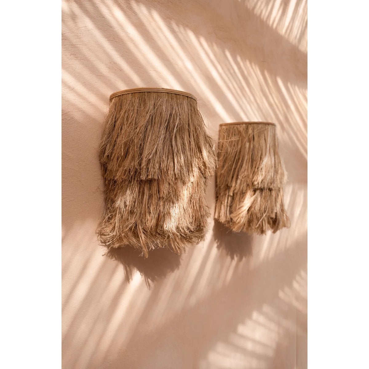 Glass wall appliqué 20×35 cm – natural, small