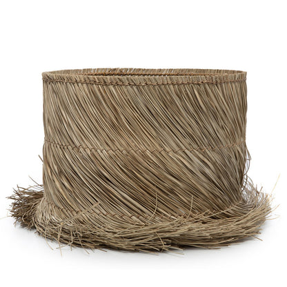 Gras Tischleuchtenschirm 42×32 cm – natur