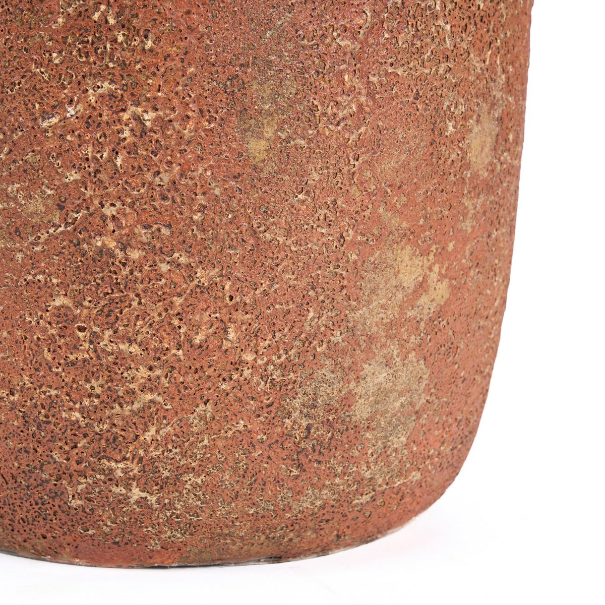 Terracottavase, stor - håndformet ler
