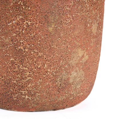 Terracottavase, stor - håndformet ler