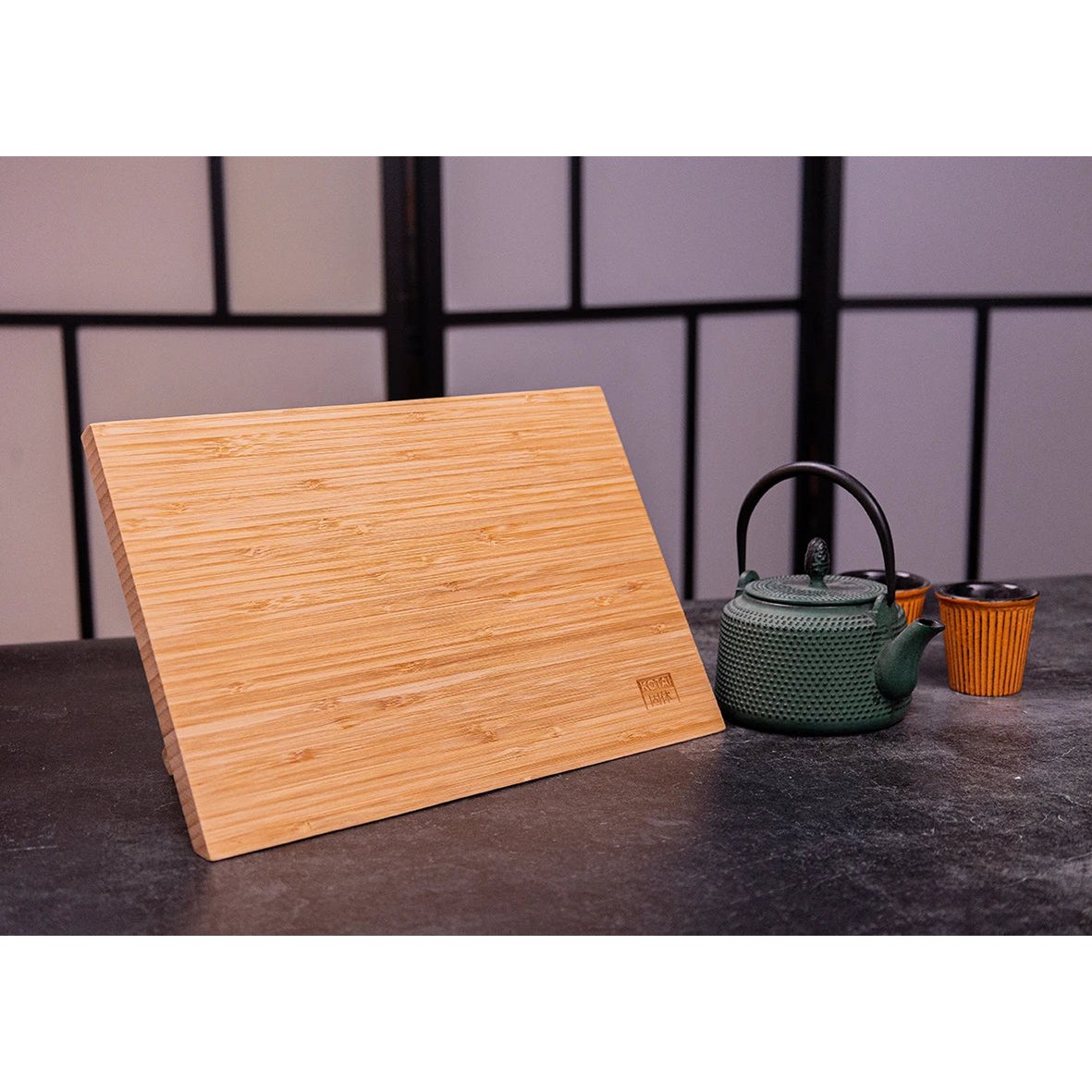 Magnetischer Messerblock aus Bambus, 31,5 × 23,5 cm