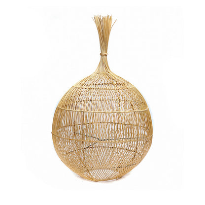 Gulvlampe skærm i naturrattan 50 cm - Wonton