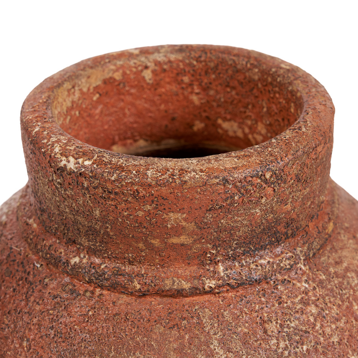 Terracotta amfora vase, stor - håndformet