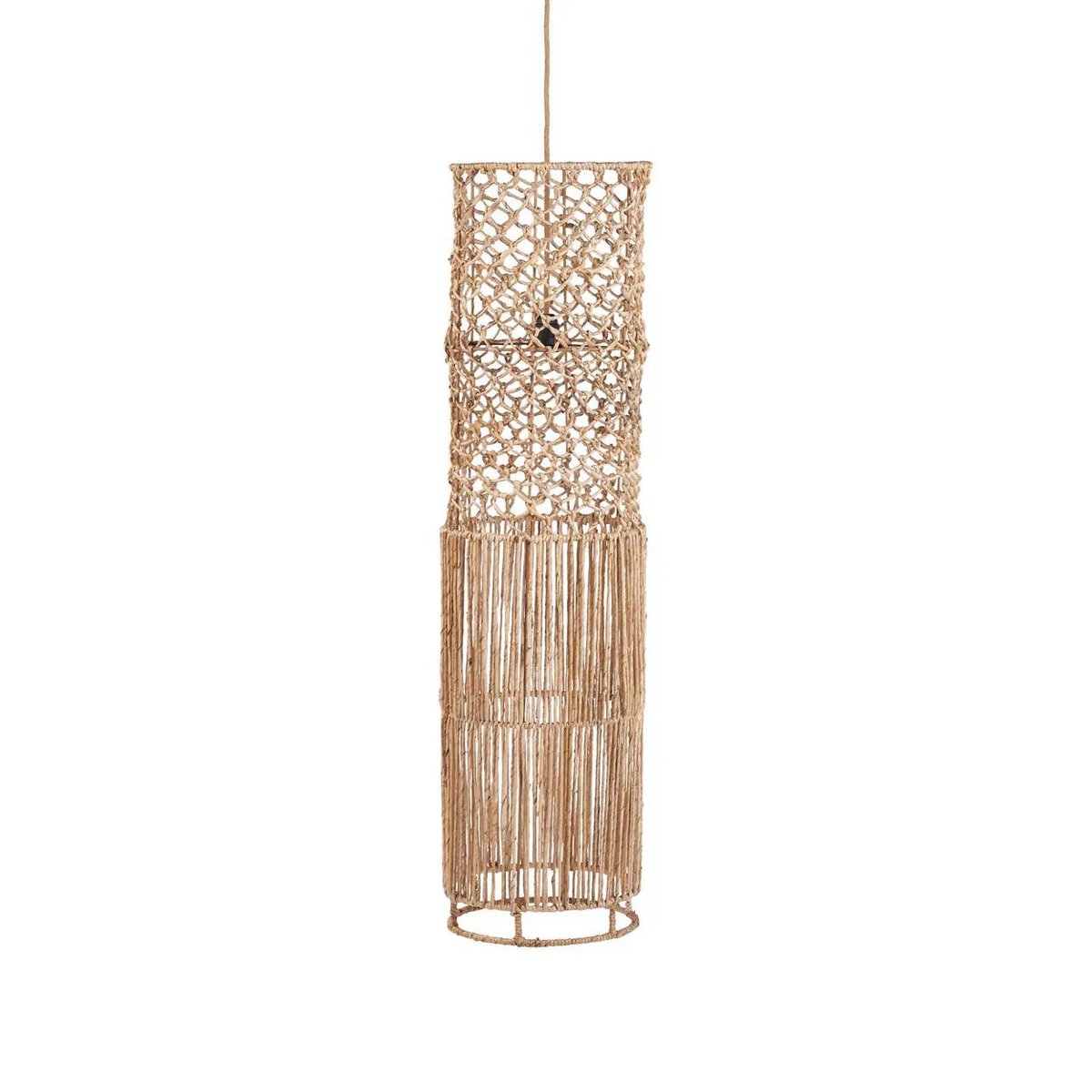 Palmebladspendel 31 × 116 cm – åbent flet, XL