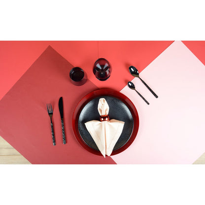Schwarze Weingläser - 6er Set
