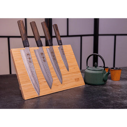 Magnetischer Messerblock aus Bambus, 31,5 × 23,5 cm