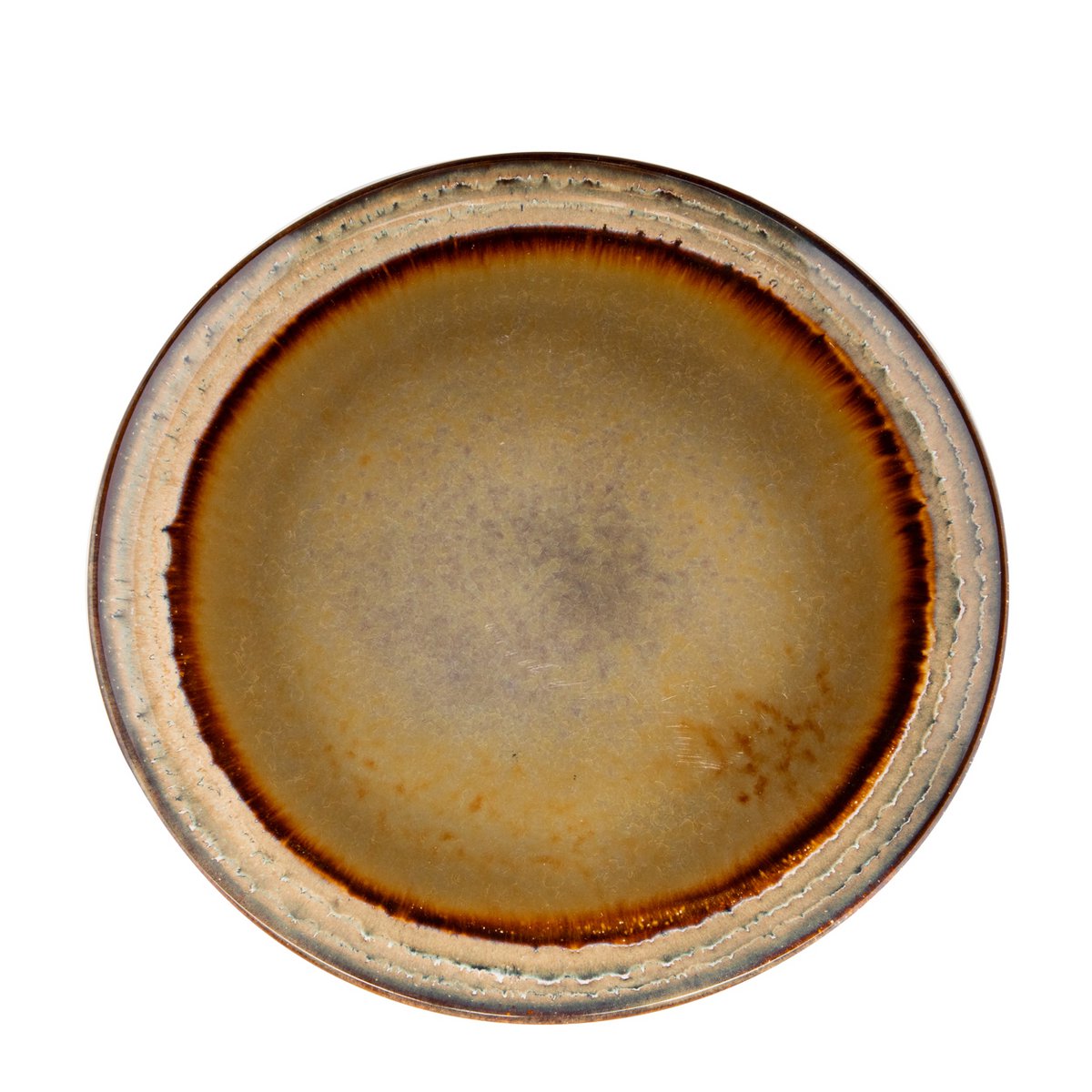 Stentøjstallerken 27 cm - flerfarvet, fremstillet i Portugal