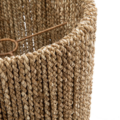 Seegras-Tischlampenschirm, 30 cm – Naturgeflecht