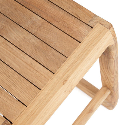 Teak Barhocker, 70 cm – Sitzgelegenheit für den Außenbereich