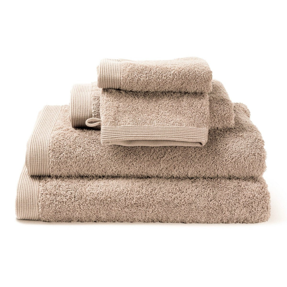 Leinenhandtuch-Set Como – beige