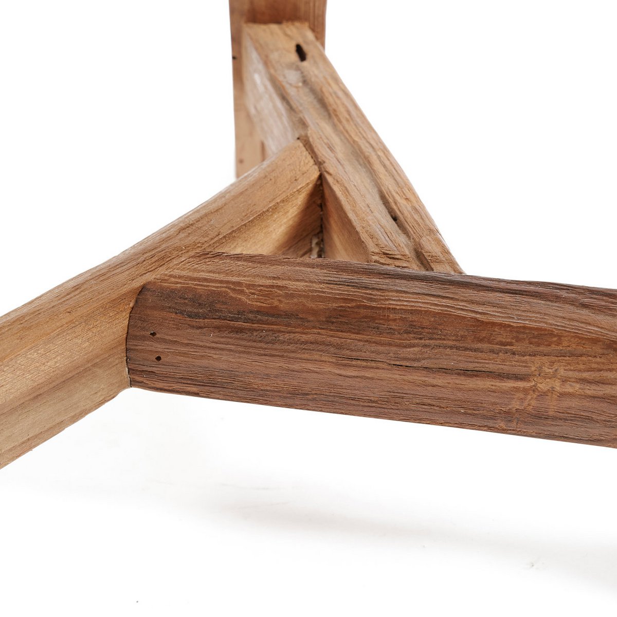 Wood stool, 37 × 33 cm - Natural (M)