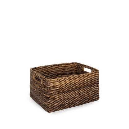 Rattan magazine basket, medium - Colonial