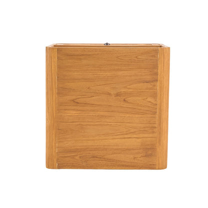 Rattan nightstand natural 50 × 50 × 55 cm – made in Indonesia