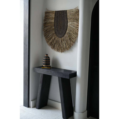 Terrakottavase sort natur 13 × 24 cm – høj, Indonesien