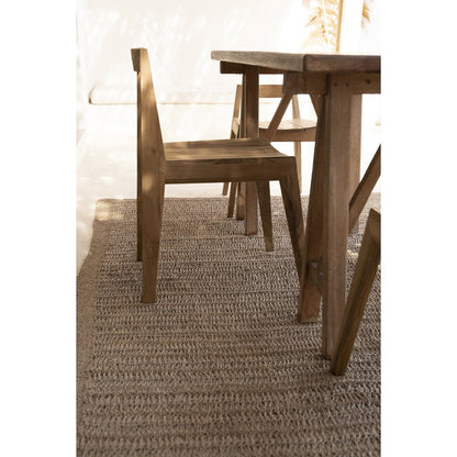 Paxi Teak-Esstischstuhl – Natur
