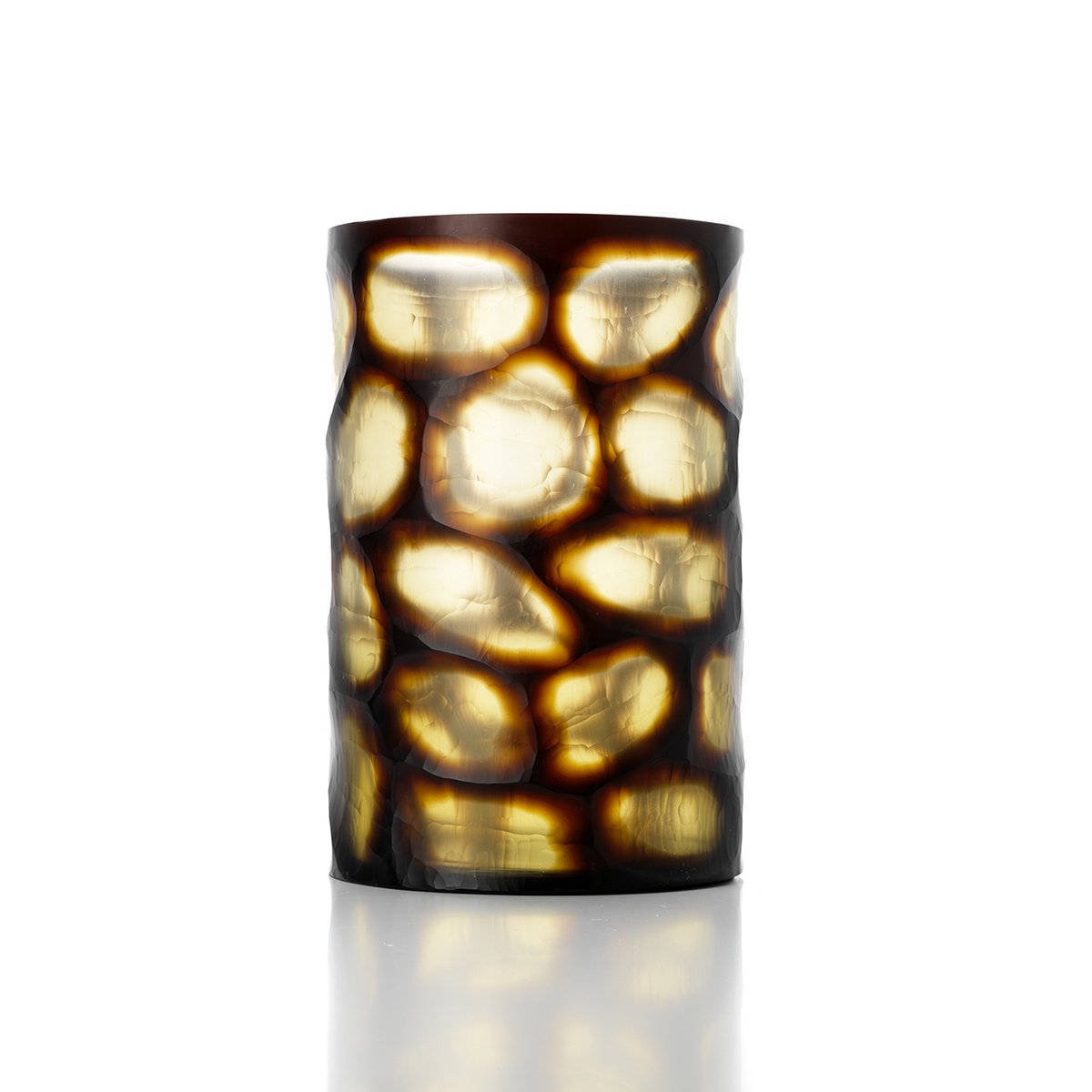 Die Vase Vague Dorée – Honig – XL