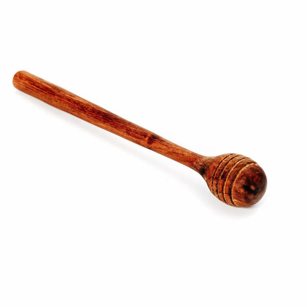 Teak honningrulle – håndudskåret