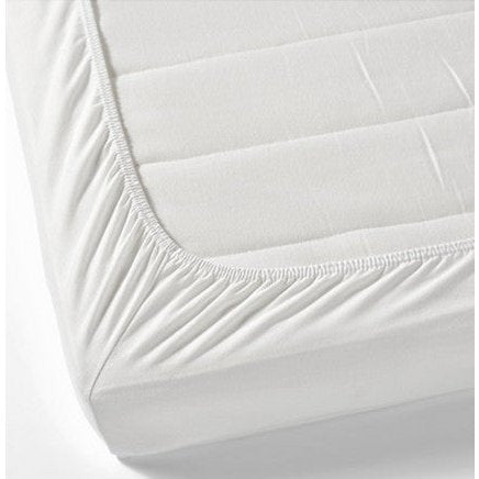 Kuvertlagen i percale, lysegrå - 200×200 cm