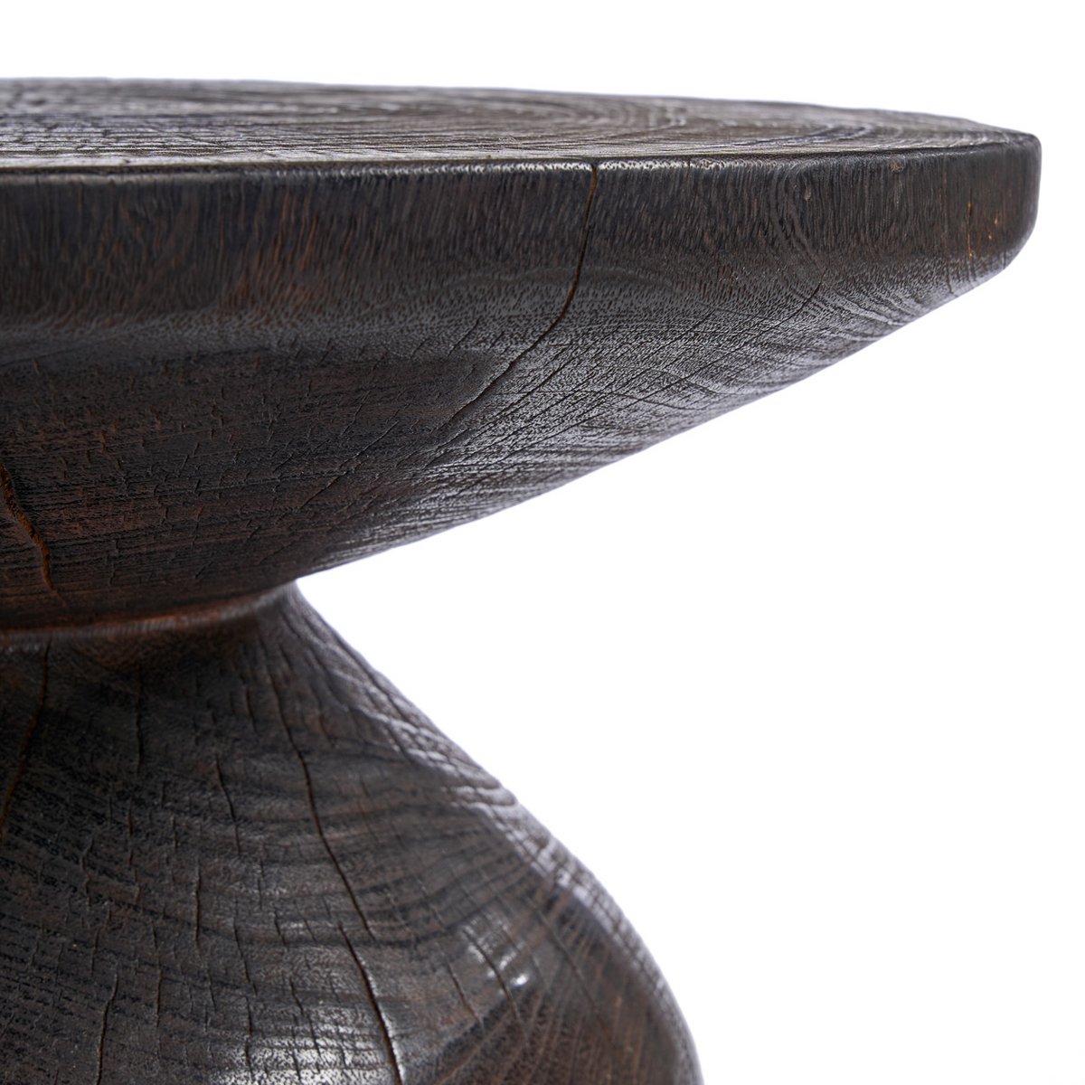 Drumline Sidebord, 50 cm - Mørk valnød