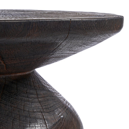 Drumline Sidebord, 50 cm - Mørk valnød