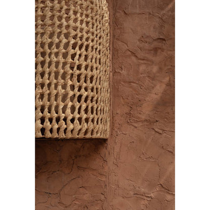 Sisal-Wandapplikation – natur, 40 × 50 cm