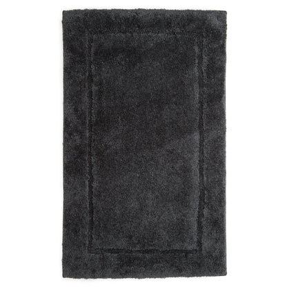 Akryl bademåtte 60 × 100 cm - antracit, skridsikker