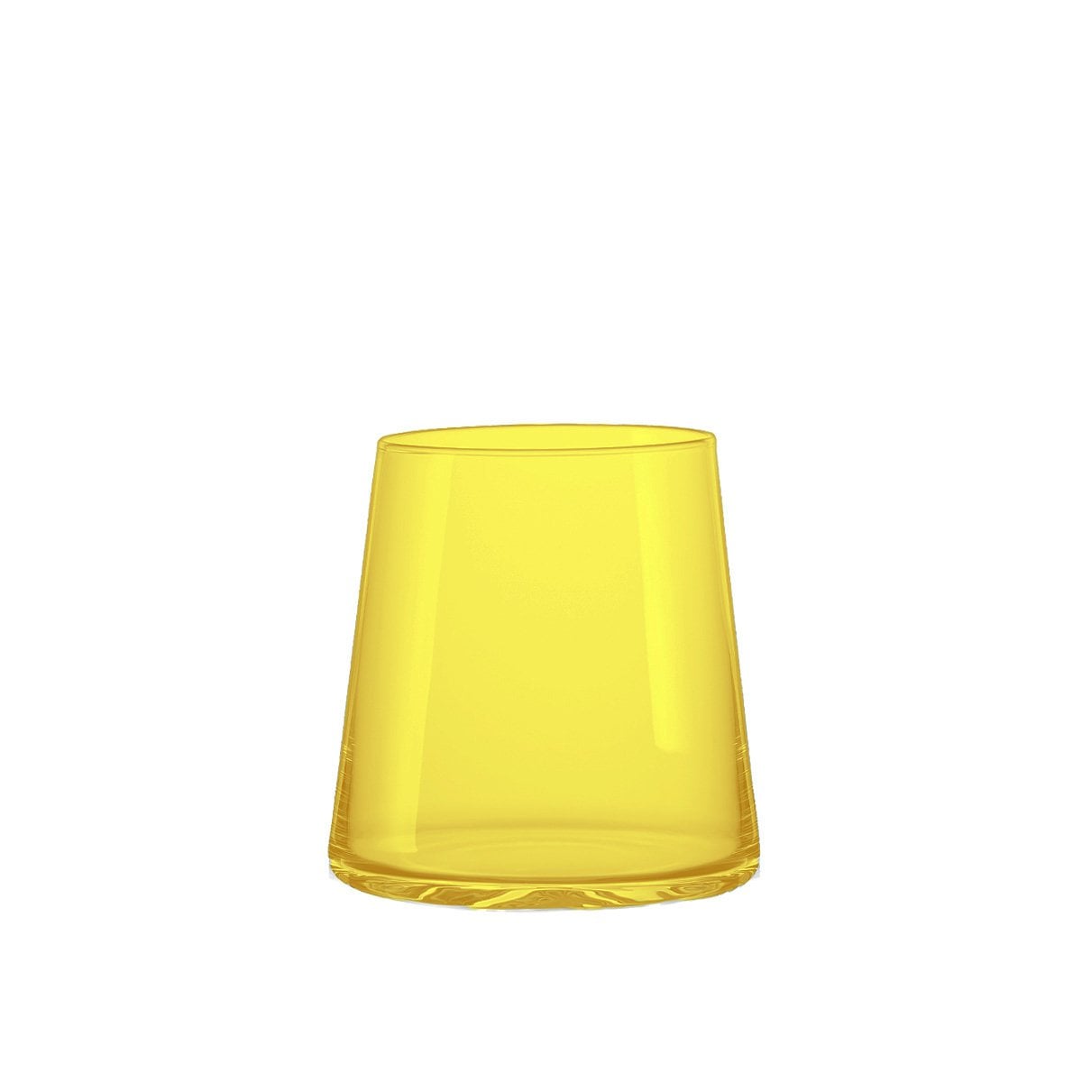 Flerfarvede vandglas af glas 300 ml – sæt med 6