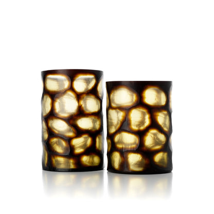 Vague Dorée Vase - Honning - L