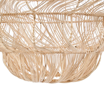 Rattan puf pendel, naturflet - Ekstra stor