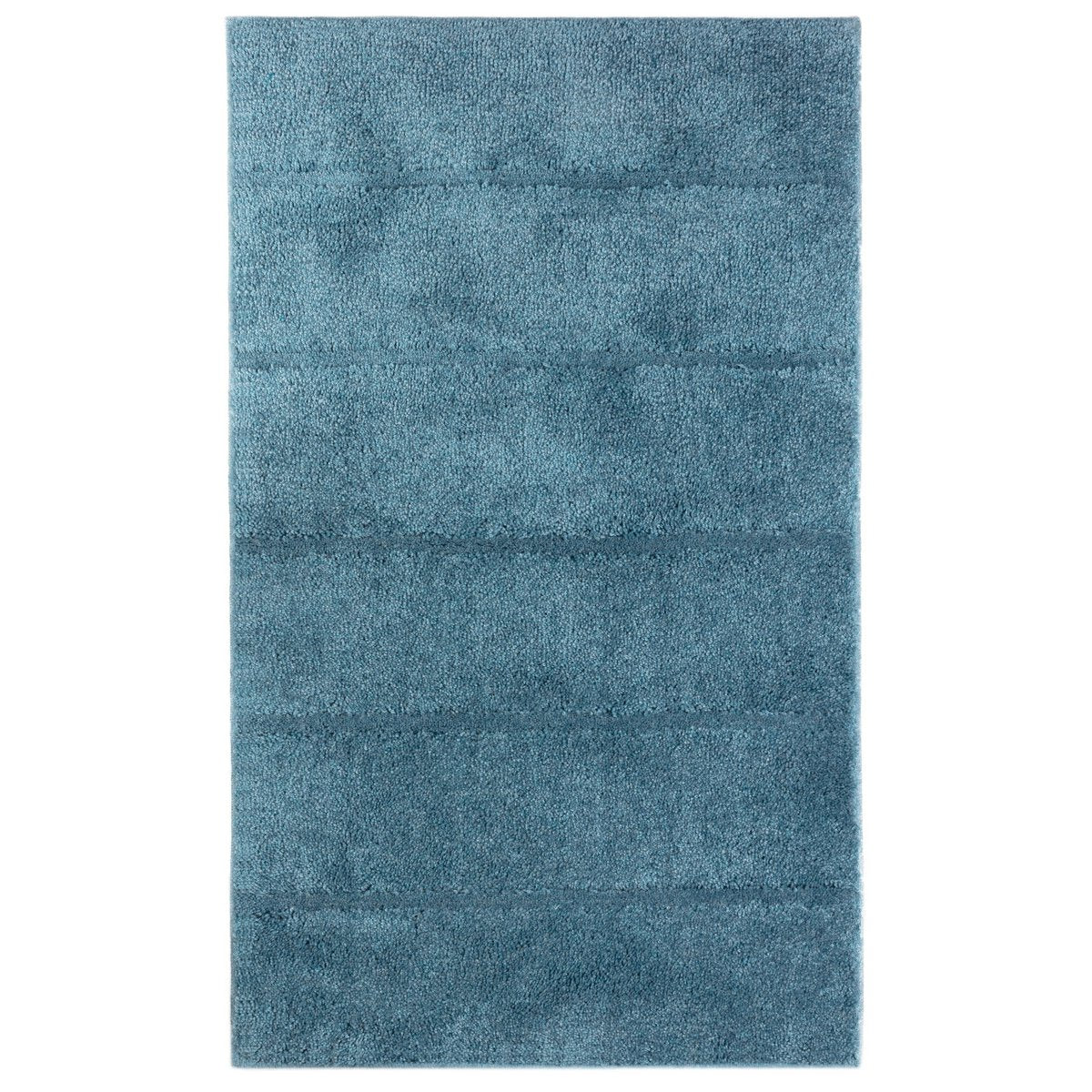 Akryl bademåtte ocean blå, 60×100 cm - lang luv