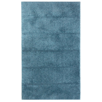 Akryl bademåtte ocean blå, 60×100 cm - lang luv