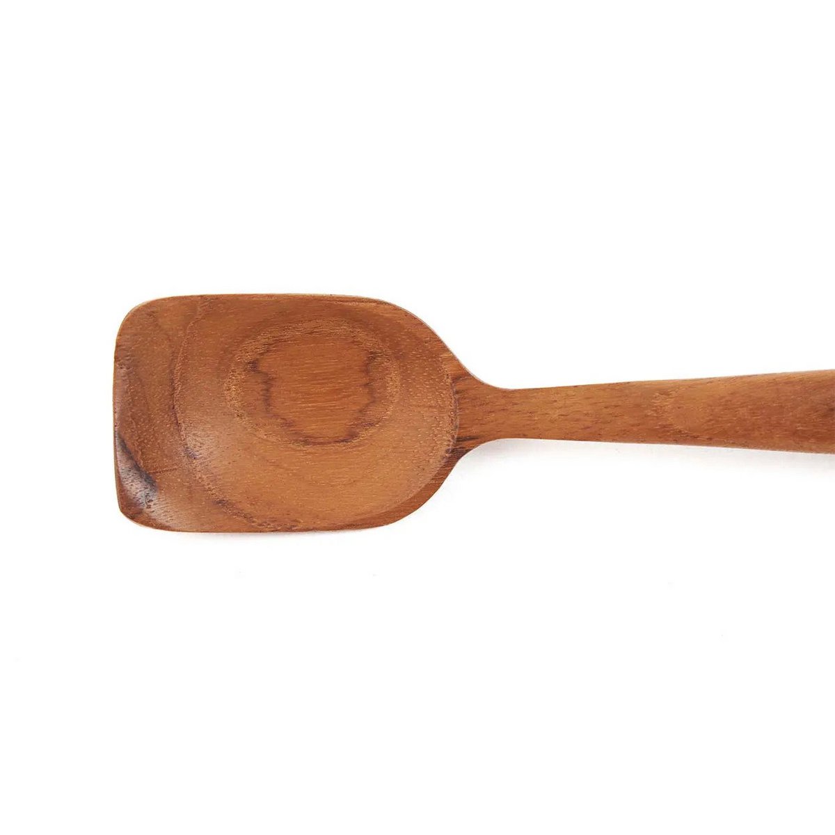 Dessertske i teak, 13 cm - naturlig finish